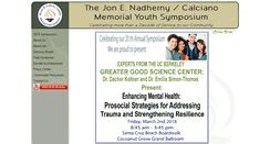 Desktop Screenshot of calcianoyouthsymposium.org